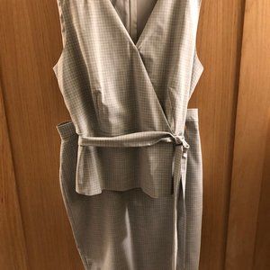 Ann Taylor belted top and matching skirt